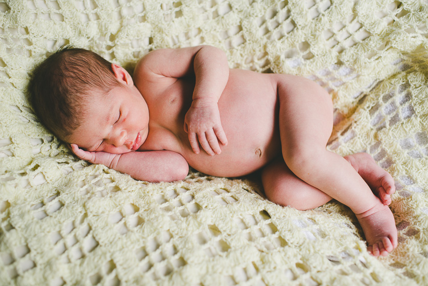 Sesión de fotos de recién nacido en Bariloche por Daniela Liska
