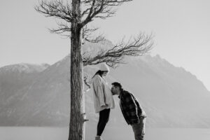 sesión de fotos de embarazada en Bariloche